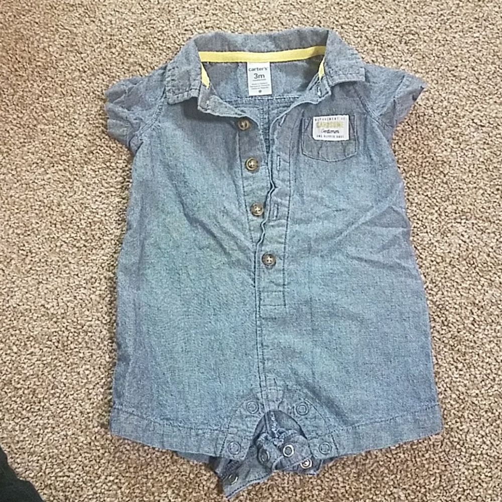 Infant boy one piece